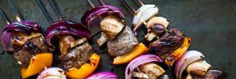 Vegetable Kabobs Grilled to Perfection Filet Mignon *Additional Charge Market Price Beef
