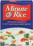 Minute Rice 350 g 3 99 Tenderflake Lard 454 g 4 89 Compliments Beans 398 ml 2 49 Campbell s Chunky Soup
