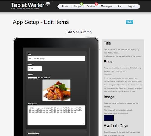 How It Works. 1. Register online at: www.tabletwaiter.com 1. Create a shop / restaurant 2. Create your menu 3.