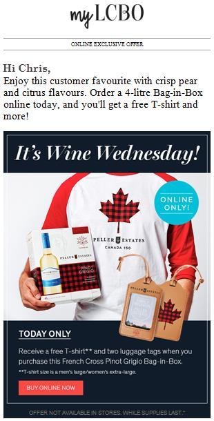 Promotions for lcbo.