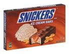 Snickers, Twix or M&M Novelties