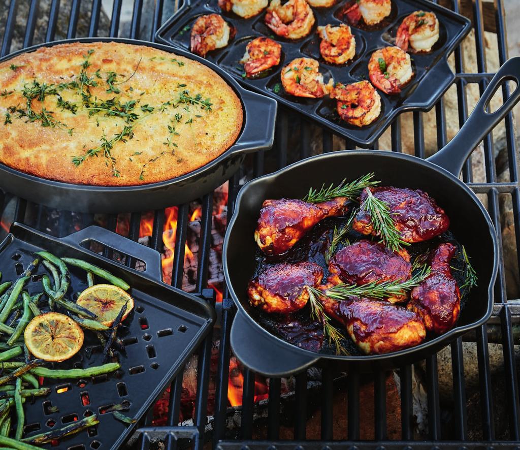FIRE UP THE GRILL D SALE 20% OFF PRO CERAMIC GRILLWARE Get amazing grill-to-table results and the even heat of cast iron without the weight.