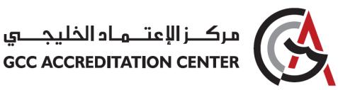 is accredited by the GCC Accreditation Center () in accordance with the recognised GSO 
