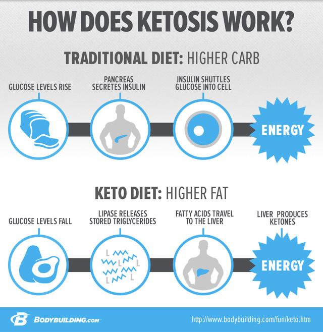 Week 4: Scientific Facts About Ketosis What is Ketosis? A healthy and normal condition that is a result of a low carbohydrate diet. The body uses ketones/fat as primary fuel instead of glucose.