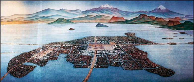 Think about the siege of Tenochtitlán and city s
