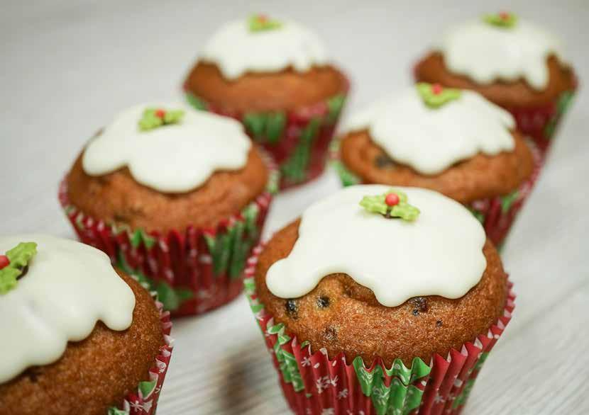 Christmas Cupcakes BAKELS MULTIMIX (Mulled wine, infused) (once mixed) Mixed fruit (mulled wine infused) 0.230 kg 0.365 kg 0.300 kg 0.030 kg 0.570 kg 2.495 kg 1.