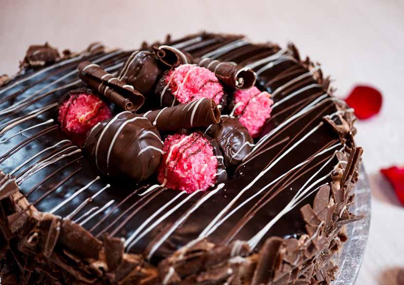 Luxury Chocolate Valentine s Cake BAKELS MULTIMIX Cocoa powder Glycerine 0.100 kg 0.388 kg 0.300 kg 0.415 kg 0.045 kg 2.248 kg 1.