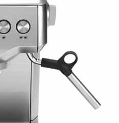 FEATURES OF YOUR BREVILLE PROFESSIONAL 800 COLLECTION Fresca Espresso Machina (continued) Under Extracted Zone The gauge needle when positioned within the lower zone during pouring indicates that the