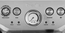 FEATURES OF YOUR BREVILLE PROFESSIONAL 800 COLLECTION Fresca Espresso Machina (continued) Accurate Temperature Control Breville digital technology provides accurate temperature control for a full