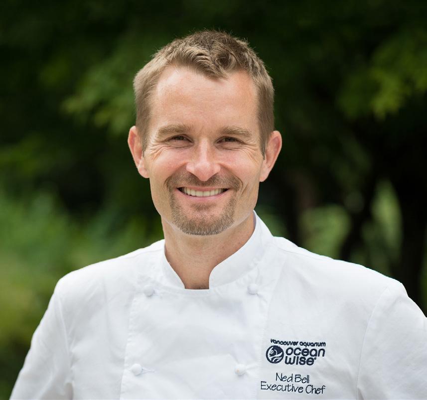 Ned Bell Executive Chef, Vancouver Aquarium One of Canada s foremost culinary talents and long-time sustainable seafood ambassador Ned Bell is the Ocean Wise executive chef at the Vancouver Aquarium.