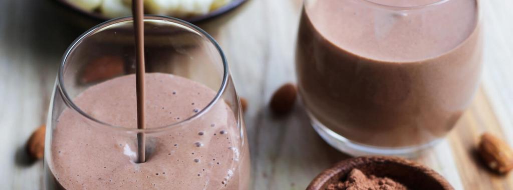 Chocolate Cauliflower Smoothie 7 ingredients 5 minutes 1 serving 1. In your blender, combine all ingredients. Blend until smooth, pour into glasses and enjoy!