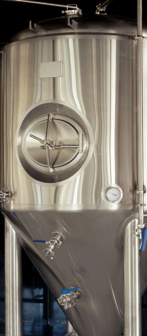 COMPACT VENUE BREWERIES 2 Vessel Brewhouse with Mash/Kettle/Whirlpool and upper Lauter Tun Stacked