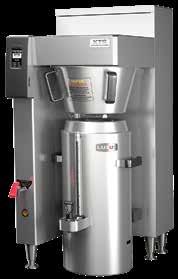 XTS SERIES COFFEE BREWERS 60 SERIES CBS-2161XTS & CBS-2162XTS 3.0 GALLON COFFEE BREWERS CBS-2161XTS Shown with one 3.0 Gallon TPD-30 LUXUS Thermal Dispenser CBS-2162XTS Shown with two 3.