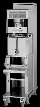 HIGH VOLUME BREWING SYSTEMS MOBILE SERIES CBS-71AC & CBS-72AC 6.0 GALLON COFFEE BREWERS CBS-71AC Shown with one 6.0 Gallon LBD-6C LUXUS Thermal Dispenser CBS-72AC Shown with two 6.