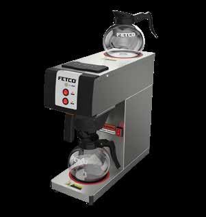 3 2 Water Tank Capacity Server / Dispenser Coffee Dose Brew Time 1.4 Gallon 64 fl. oz. 3.5-4.0 ounce throw Approx.