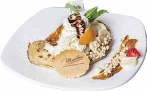 whipped cream or ice cream Crepe Dolce... 4.