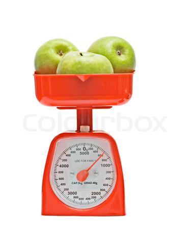 These apples weigh 600 grams.