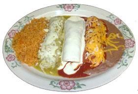 99 ENCHILADAS All enchiladas are served with rice & beans.