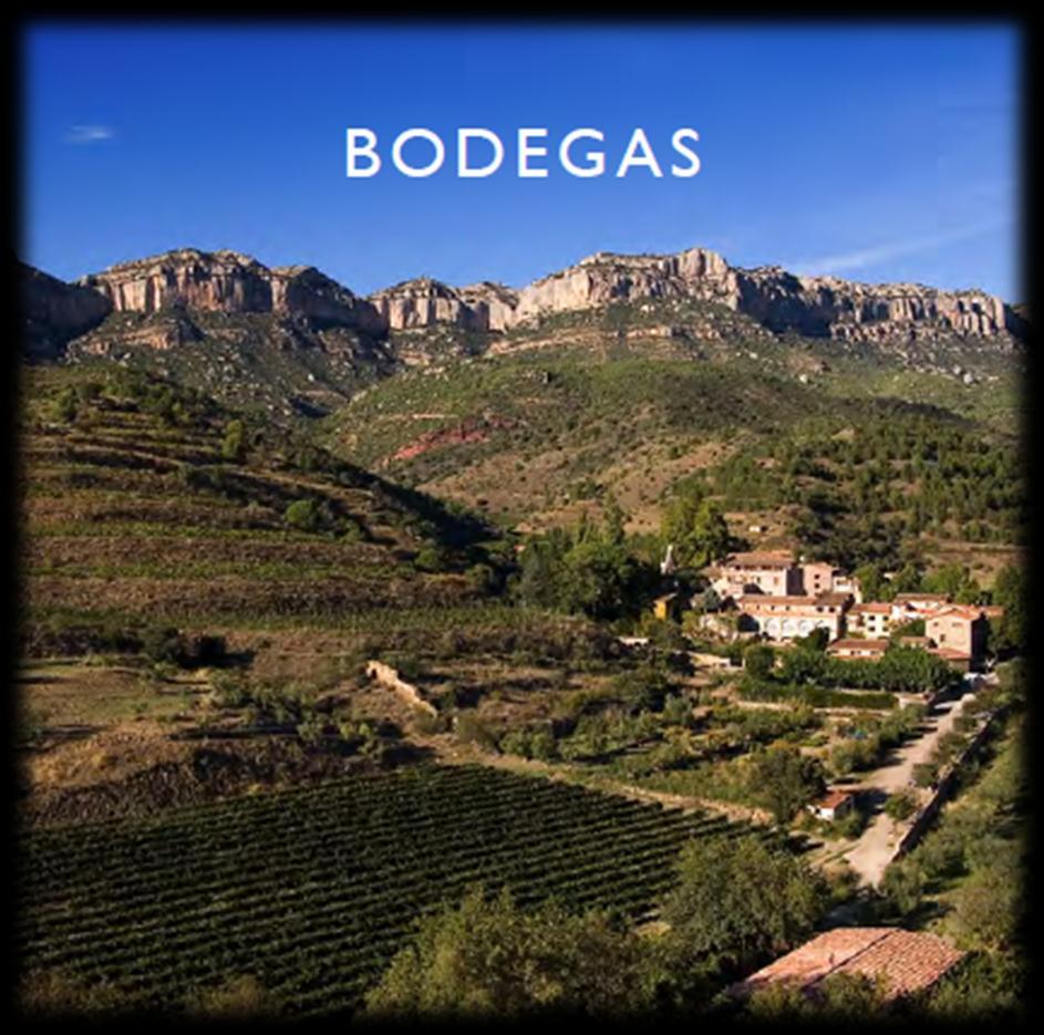 PRIORAT Between the plain of Tarragona and the lands around the Ebro, hidden behind the coastal mountains of southern Catalonia and only 40 km. from the beach, you will discover the Priorat.