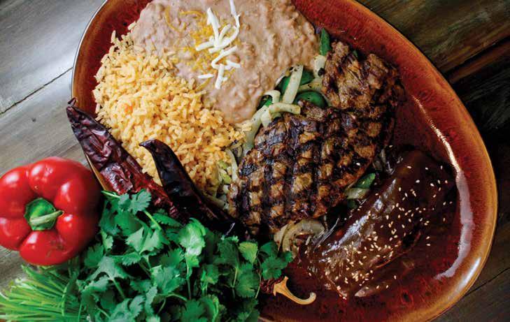 Served with rice, your choice of beans, onions and jalapenos en escabeche (pickled) RIB EYE MEXICANO 10 OZ. Lightly seasoned, served with rice, your choice of beans or steam vegetables.
