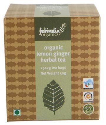 Herbal Tea Organic lemon herbal tea-25 Tea bags Organic ginger basil herbal tea-25 Tea bags Organic lemon Ginger herbal tea MRP: Rs. 150 MRP: Rs.