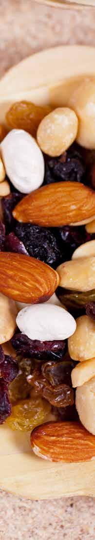 BREAK TIME Per person, by the dozen or individual servings House Seasoned Nut Medley /5 Fresh Market Seasonal Fruits /2 Individual Bags of Pretzels, Chips, Popcorn /2 Granola Bars /1.