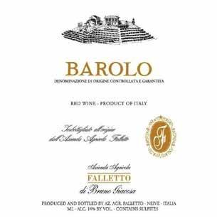 Barolo Falletto di Serralunga Riserva Bruno Giacosa 1985 Piedmont bottom neck or better, one lightly bin-soiled label, one lightly scuffed label 969 2 bottles per lot HK$9500-14,000 US$1200-1800