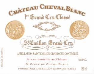 Château Cheval Blanc Cheval Blanc has a relatively short history compared with the other top-rank Châteaux of Bordeaux. As recently as the 1830s it was still a part of Figeac.