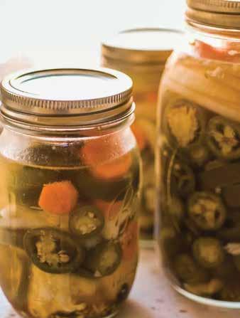 Freshly ground black pepper to taste 1. Pack the cauliflower, carrots, onion, jalapeños and garlic into a quart-sized wide-mouth mason jar.