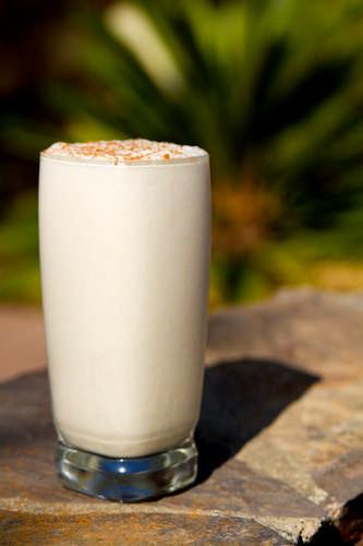 Posted At : July 27, 2011 12:47 PM Creamy Coconut Cinnamon Smoothie Prepared by Sarah Shilhavy Photo by Jeremiah Shilhavy I like to use either coconut milk or fresh raw milk for this recipe.