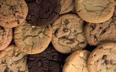 CHEWY AMERICAN COOKIES THE ORIGINAL AMERICAN COOKIE BENEFITS Delicous natural flavours with each bite A crunchy bite from around the edges Open texture an attractive appearance with visual inclusions