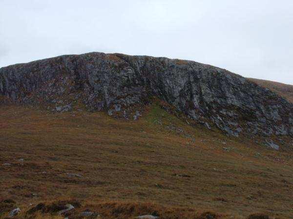 The small grassy talus slopes at Bingorm