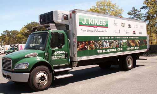 MARKETING Great idea fr ff-site caterers: Wrap all yur trucks and vans