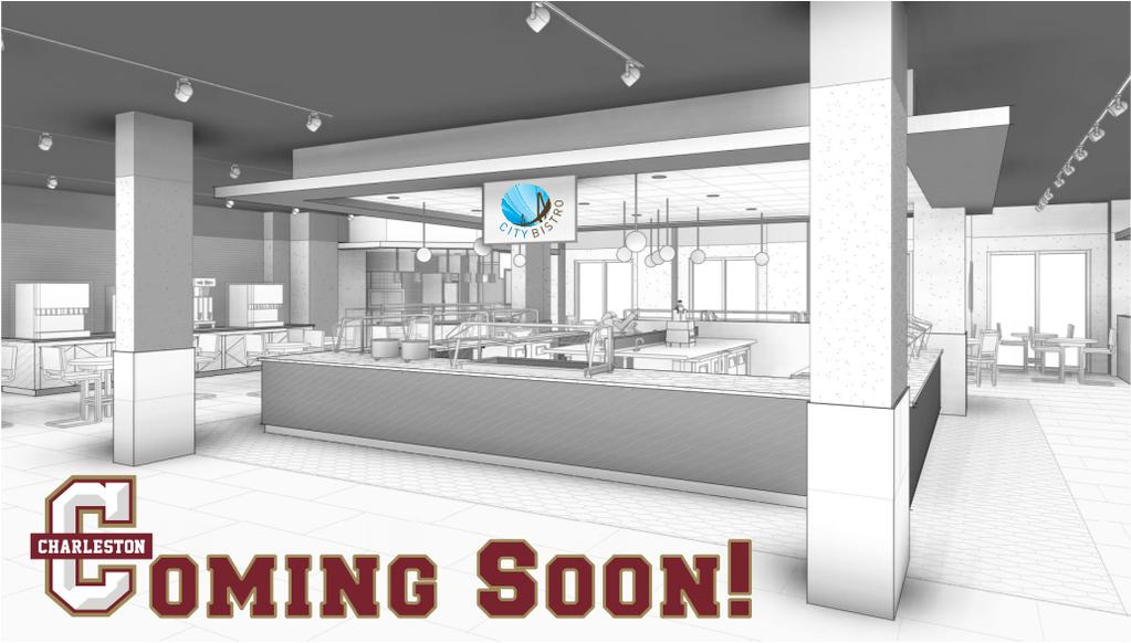Dining Services Location Improvements City Bistro is receiving a complete interior make-over with new digital menu screens, a fresh and modern atmospheric overhaul, elevated menu items and a more