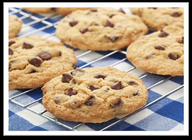 Chocolate Chip Cookies Bring a container to take your cookies home in.