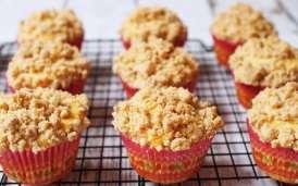 Apple Crumble Muffins Makes 16 Prep Time - 10 min Cook Time - 30 min Apples - 2 large pink lady apples, peeled, cored and diced small.