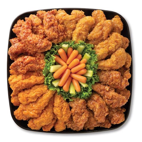 99 Pop s Fresh Wings and Tenders The perfect party meal Pop s crispy, golden fried chicken tenders,