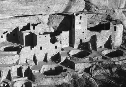The Ancient Puebloan culture thrived for several hundred years. The people developed new ways to help their crops grow. They built dams, reservoirs, and terraces to manage water for their fields.