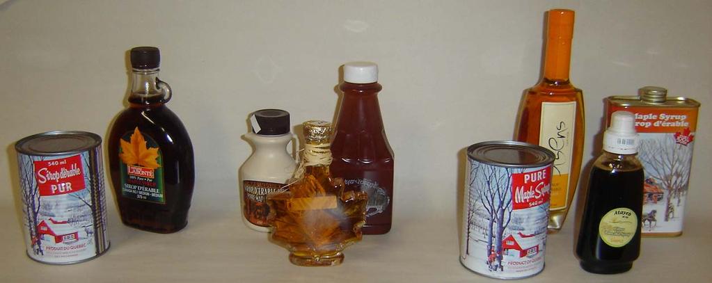 Findings: Maple syrup show it Consumers generally want to see the maple syrup they purchase; Quebecers make an exception to