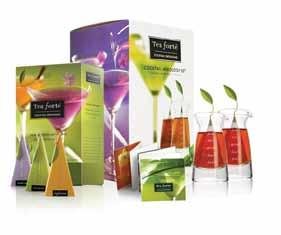 collection A selection of all three exotic blends including: Lemongrass Mint, Lavender Citrus and Silkroad Chai, and 1 recipe booklet. 8 silken infusers 18001 4.0 L X 2.0 D X 6.