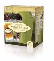 17832 WARMING SPICE TEA BREWING SYSTEM 5.5 L X 3.8 D X 6.0 H 3 CASE PAC world of teas tea brewing system A collection of the world s finest teas.