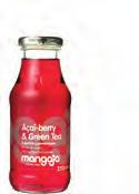 ICE TEAS & CORDIALS Mangajo Acai Berry & Green Tea Weight /Quantity 250ml
