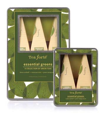 essential greens ribbon box & petite ribbon box essential greens collection A unique selection of green teas known for essential health benefits a daily cup can bring.