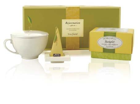 Transforms an afternoon cup of tea into a rejuvenating ritual of quiet contemplation. All components are visible inside an easy-to-open box.