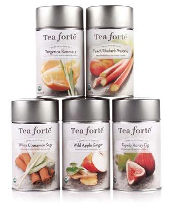 6 cm garden harvest white tea gift tins Award-winning tins attractively display signature pyramid tea infusers. All teas are organic.