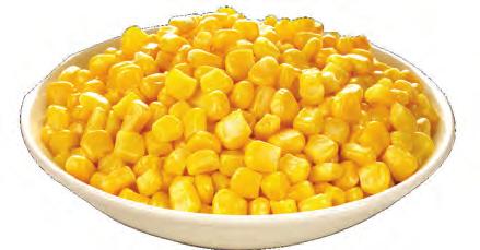 Whole Kernel Corn Plump whole kernels of crisp supersweet corn are picked and packed at the peak of freshness for the highest standard in rich, sweet
