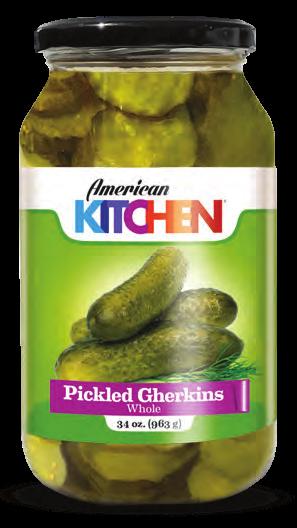 Gherkins The Gherkin pickle range has