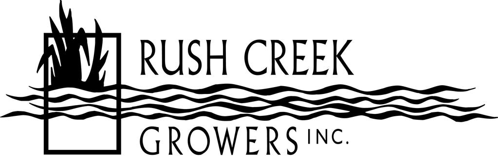 1 W4727 770 th Avenue Spring Valley, WI 54767 www.rushcreekgrowers.