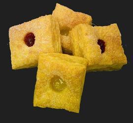 Fruit Diamond & Puff Fruit Boat Made With Pillsbury Puff Pastry 5x5 Squares Fruit Diamond Step : Set out