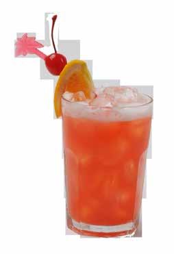 with our premium sour mix, cranberry juice, pineapple juice, and Finest Call Grenadine. $8.